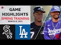Chicago White Sox vs. Los Angeles Dodgers Highlights | March 8, 2021 (Spring Training)