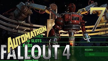 Fallout 4 [First Time with the Robot Workbench] - #7 - Survival + Mods (Automatron DLC) 60fps