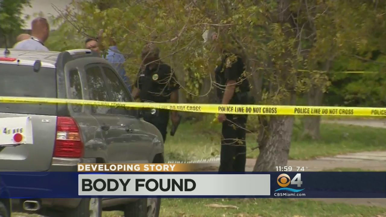 Body Found Behind Miami Gardens Home - YouTube
