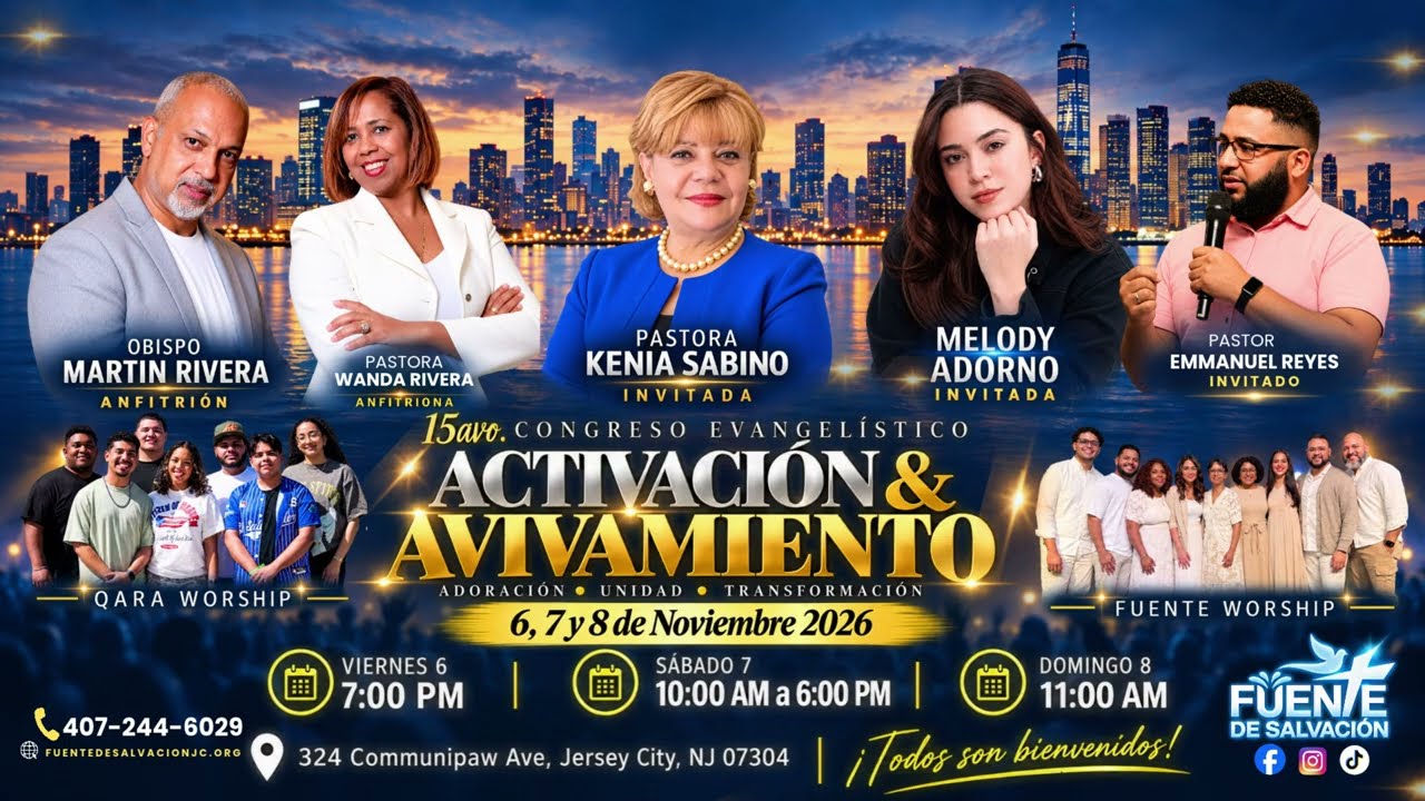 Activacion y Avivamiento 2026 Jersey City