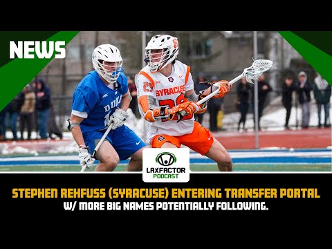 Stephen Rehfuss (Syracuse Lacrosse) Reportedly Entering Transfer Portal & Other Big Names May Follow