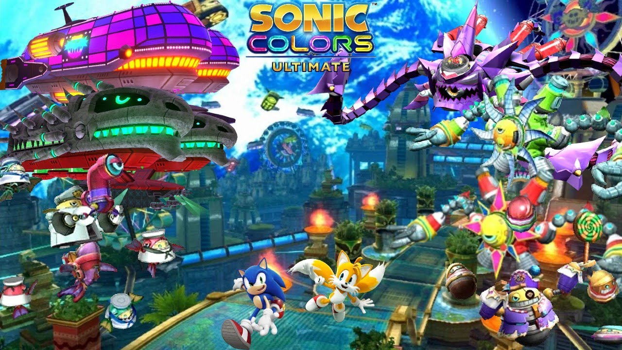 Sonic Colors Ultimate : All Bosses Cut!