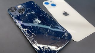iPhone13Mini バッテリー93%背面に小さな割れあり iPhone13Mini バッテリー93%背面に小さな割れあり - メルカリ