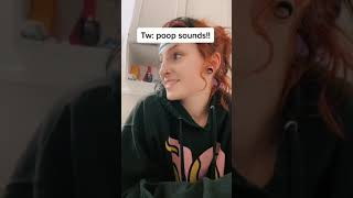 Tiktok girl diarrhea #shorts #poop #diarrhea #fart