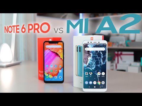 Xiaomi Redmi Note 6 PRO vs Xiaomi Mi A2 - QUAL O MELHOR PRA VOCÊ?