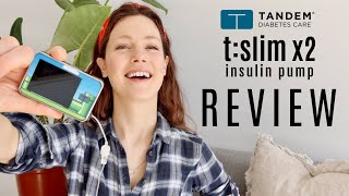My Tandem t:slim x2 Insulin Pump Review | She's Diabetic