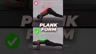 Ab Exercise Form | How To Do A Plank Properly #shorts #plank #core