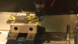 Syil / Seig X3 milling machine testing rapids and drilling some magnesium