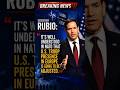 “U.S. Presence in Europe May Be Adjusted, Says Rubio”#geopolitics #military #globalpolitics #usa