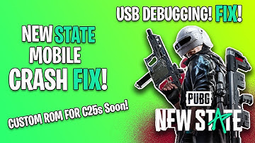 How to Fix NEW STATE MOBILE Crashes in your Android devices.