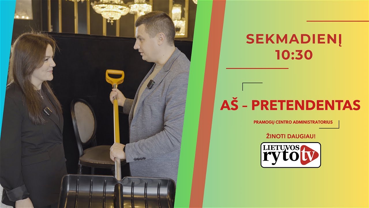 „Aš – pretendentas“: pramogų centro administratorius (2024-12-01)