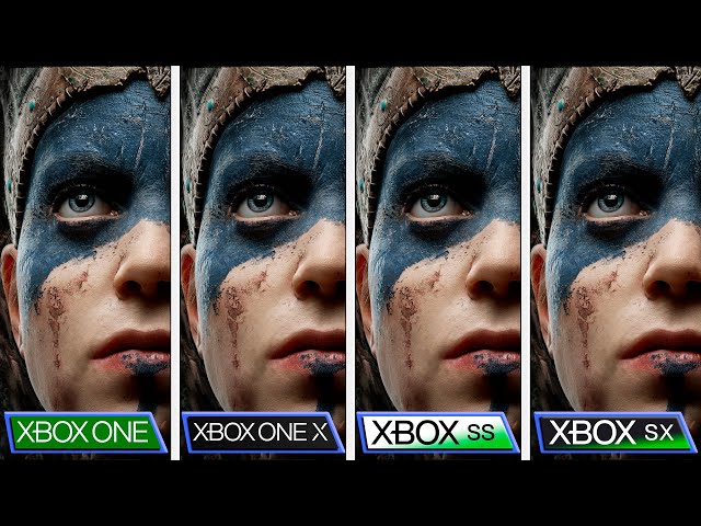 Hellblade 2 Xbox Sx vs Ps5 Graphics Comparison #hellblade2 #xbox #play