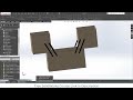 Project |Toolbox Opening Mechanism in Solidworks