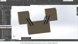 Project |Toolbox Opening Mechanism in Solidworks