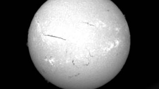 Lunt LS100T/Coronado SM-90, Atik 0.5x reducer, DMK41 on 2-6-15