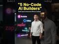 5 No-Code AI Builders That 10x My Side Hustle (2026)