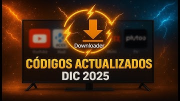 🔥 ¡CÓDIGOS DOWNLOADER ACTUALIZADOS DIC 2025! FUNCIONAN en Android TV y Fire Stick 😱🔥