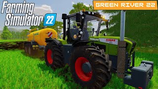 Burina a hnojenie !!!!!! | Green River 22 | Farming Simulator 22 - Ep14