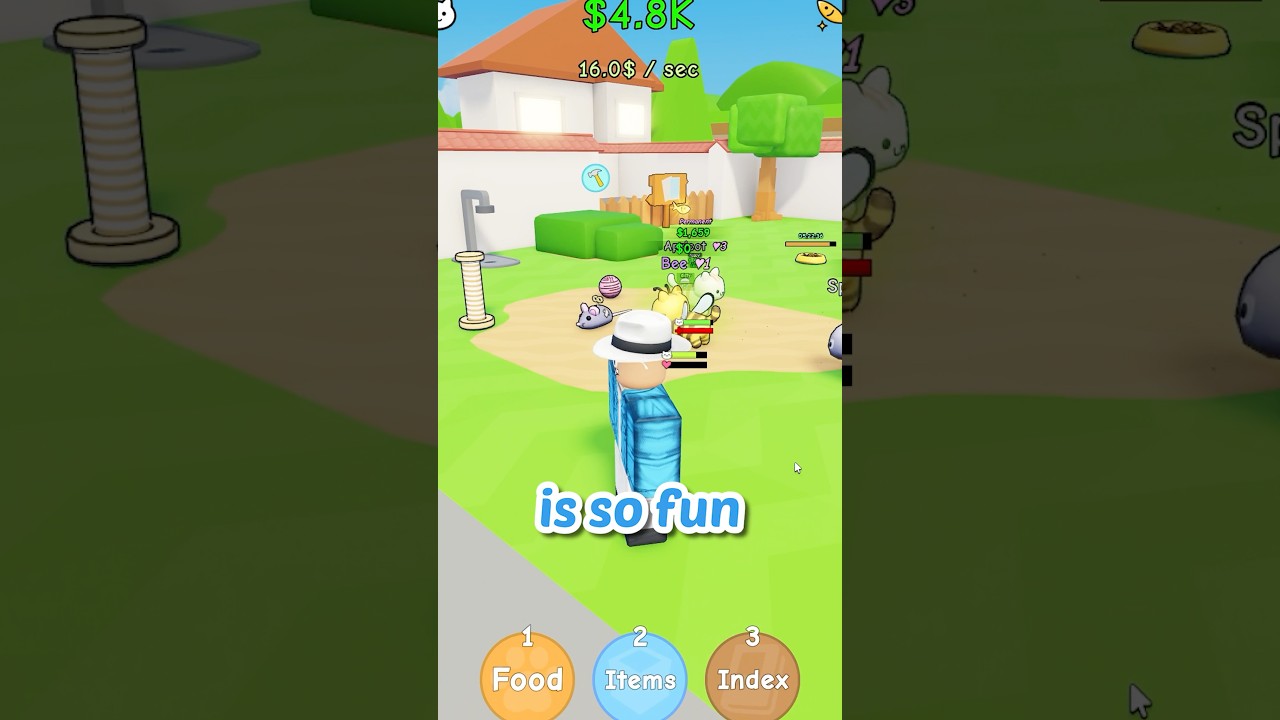 Care for cats in this Roblox game!