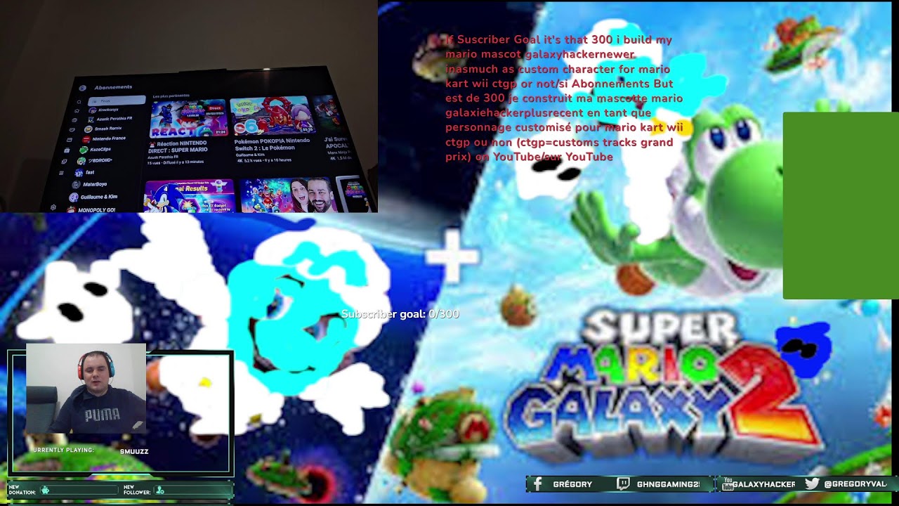 reaction mario galaxie le film direct la dernière