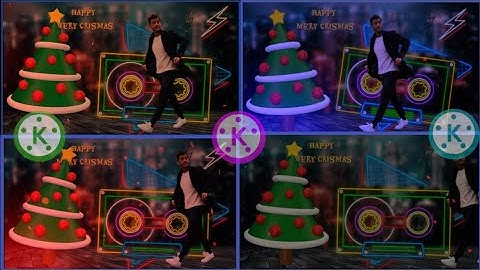 How To Make Happy Merry Christmas Trending Whatsapp Status Video in kinemaster ll ja created ll
