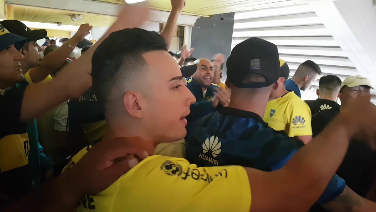 Previa Jugador nro 12 entran bombos Boca vs Talleres