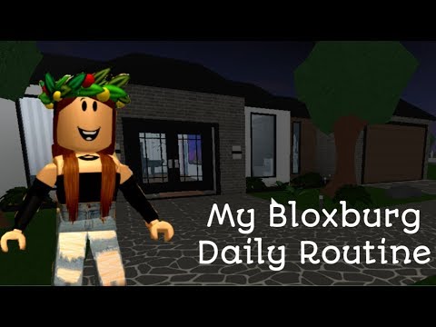 My Bloxburg Daily Routine Roblox Youtube - my morning routine in bloxburg roblox bloxburg youtube