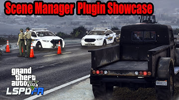 GTA 5: LSPDFR Scene Manager Plugin Showcase