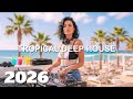 Best Relaxing Tropical Deep House Summer Vibes Mix 2026 🌺 in UHD for TV | Wive Beats