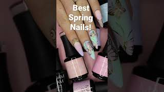 Gorgeous Spring Butterfly Nails!