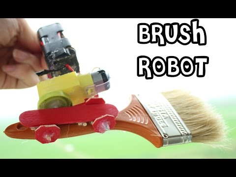 How To Make A Paint Brush Robot