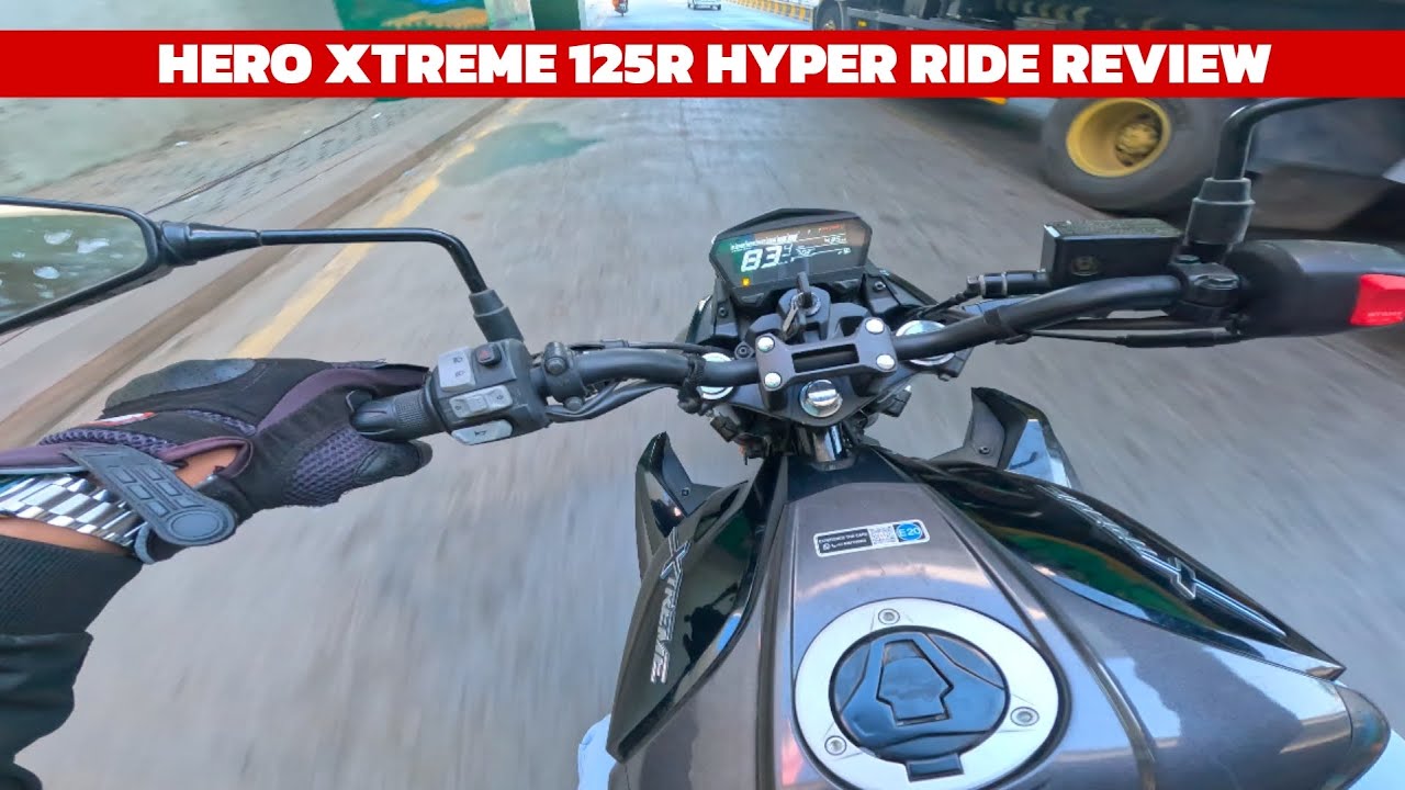 Finally Hero Xtreme 125R Hyper Ride Review - Biggest Game Changer bike ...