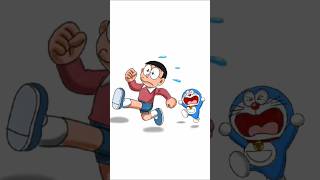 menggambar nobita lari di kejar doraemon #shortsviral #fypviralシ #doraemon #trendingshorts