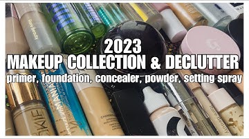 Declutter! | Foundation, Concealer, Primer, Powder, Setting Spray