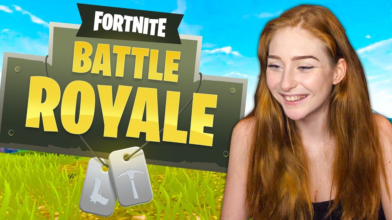 UCZĘ MOJĄ DZIEWCZYNĘ GRAĆ W FORTNITE Battle Royale! - YouTube