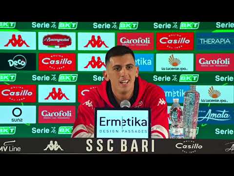 Molina presenta Bari-Venezia: «Gara difficile»