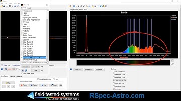 30-seconds of Spectrum Heaven with a Star Analyser diffraction grating