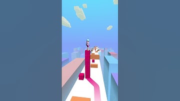 Surfer boy on cube 3D game part - 17