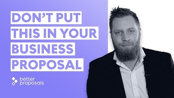 What NOT to Write in a Business Proposal (Do This Instead!)