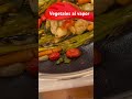 Vegetales al vapor