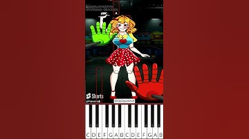 Miss Delight wants to show something(@Opilasokewt)Poppy Playtime 3 Animation - Octave Piano Tutorial