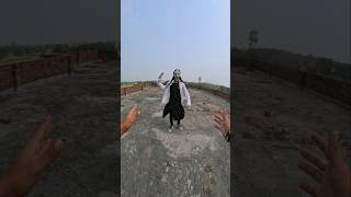 Serbian Dancing Lady Attack😱💥 in Real Life #shortvideo #shortsvideo #youtubeshorts #parkour #scary