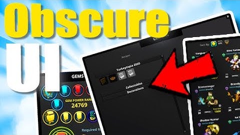 SLEEK NEW INTERFACE: "OBSCURE UI" | MOD SUNDAY | Trove