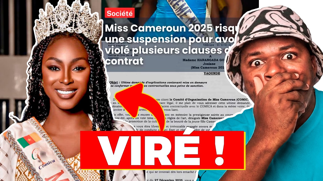 Scandale :  MISS CAMEROUN 🇨🇲 viré de ces fonctions c'est gaté !