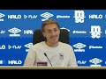 JACK CLARKE'S PRE-EVERTON PRESS CONFERENCE
