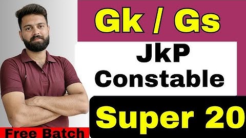 Jk Police Practice Set  // Jkp important Gk mcq by Rohit verma