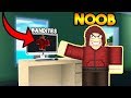 I LET A NOOB PLAY ARSENAL ON MY ACCOUNT... (ROBLOX)
