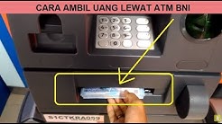 CARA AMBIL UANG DI ATM BNI DENGAN MUDAH - Durasi: 3.23. 