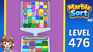Marble Sort Level 476 Solution Walkthrough