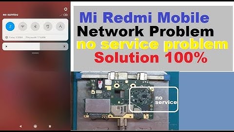 Mi Redmi Mobile Network Problem | How to Solve No Service 100% Tested